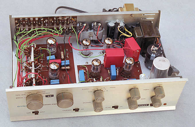 Modified PAS preamplifier with purist line stage