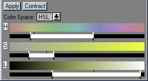 Color Range dialog box- lower portion
