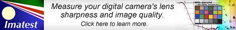Imatest: software for mesuring camera, lens, and printer quality
