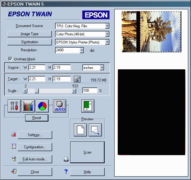 epson scan programm