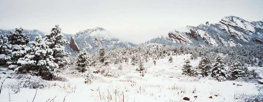 Mesa Trail snow, April 2001