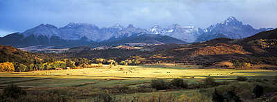 San Juan Range and Mt. Sneffels, October