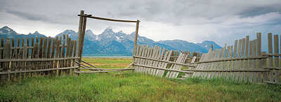 Fence, Tetons