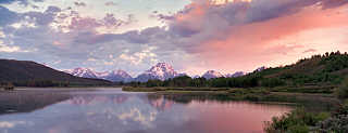 Oxbow Bend sunrise, June 2002