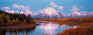 Oxbow Bend, sunrise sequence 1, October 2002