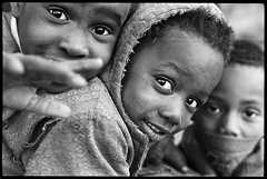 Three children, Detroit 1967