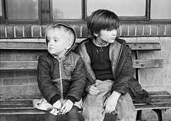 Two children, Norristown, PA 1972